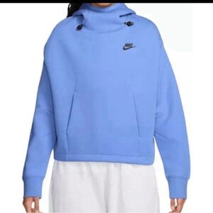 NWT Nike Women's Sportswear Tech Fleece Oversized Hoodie Royal Pulse- X-Small XS